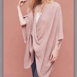Anthropologie Isabel poncho - lilac one size
